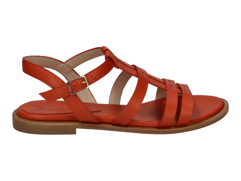 View product 'Eliza Di Venezia Sandals Orange' Eliza Di Venezia Sandals Orange