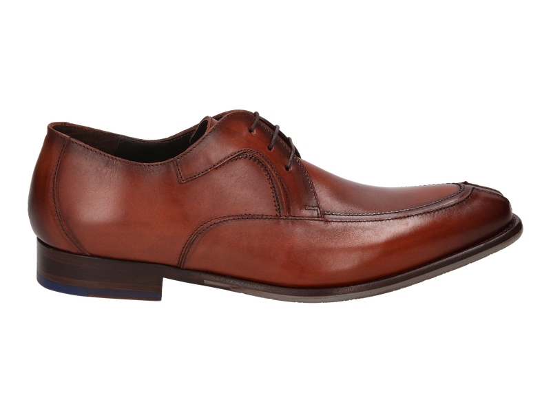 Floris Van Bommel Lace Shoes Cognac