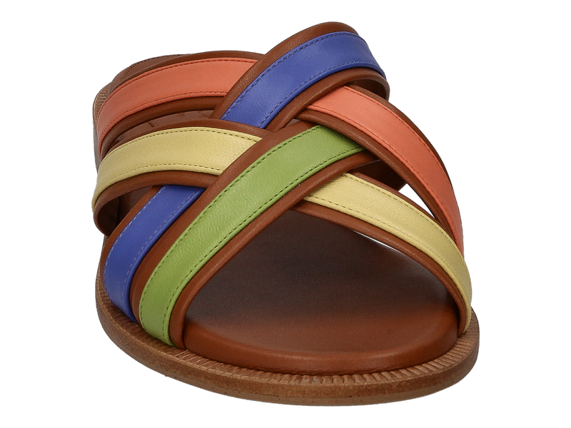 Eliza Di Venezia Mules Orange