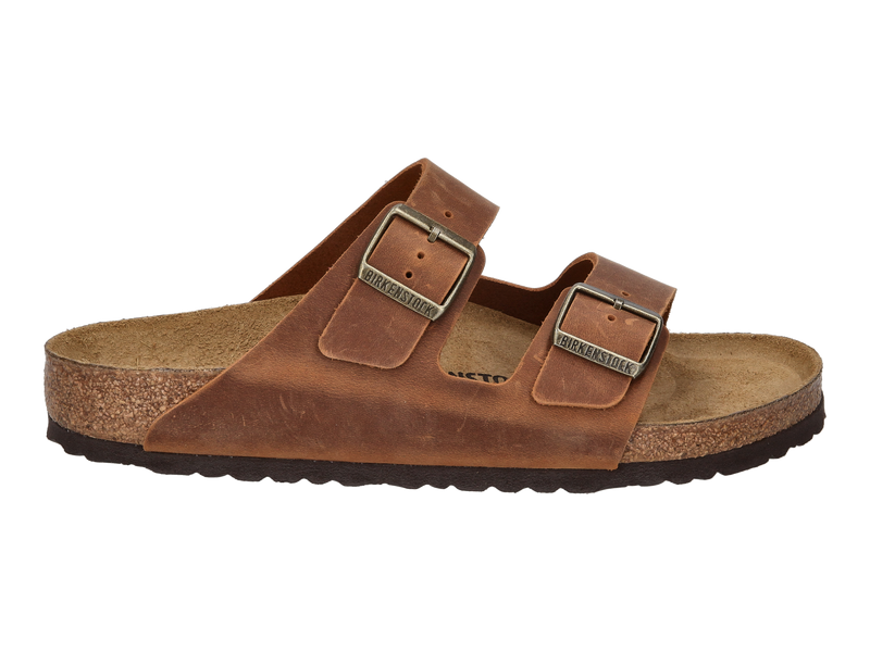 Birkenstock Tongs Cognac