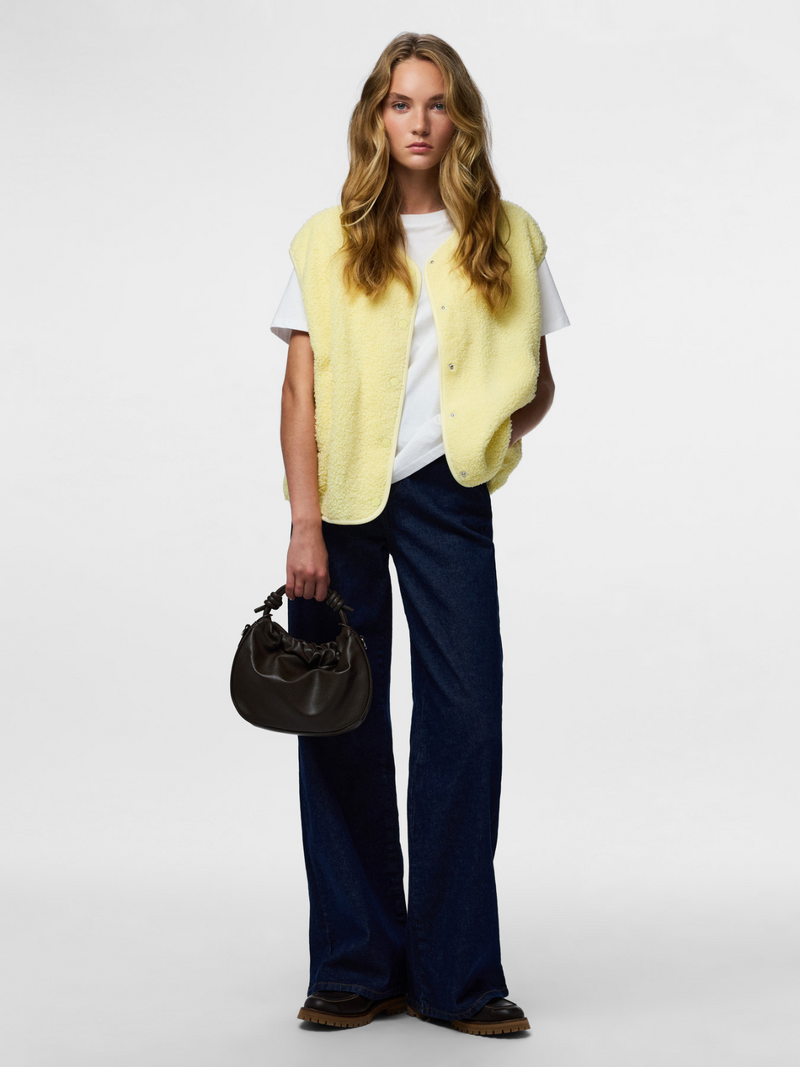 Pieces Bodywarmers Yellow