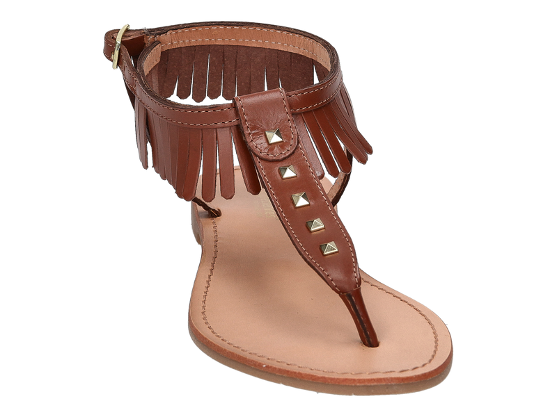 Voir le produit 'Les Tropeziennes Sandales Cognac' (en anglais) Les Tropeziennes Sandales Cognac