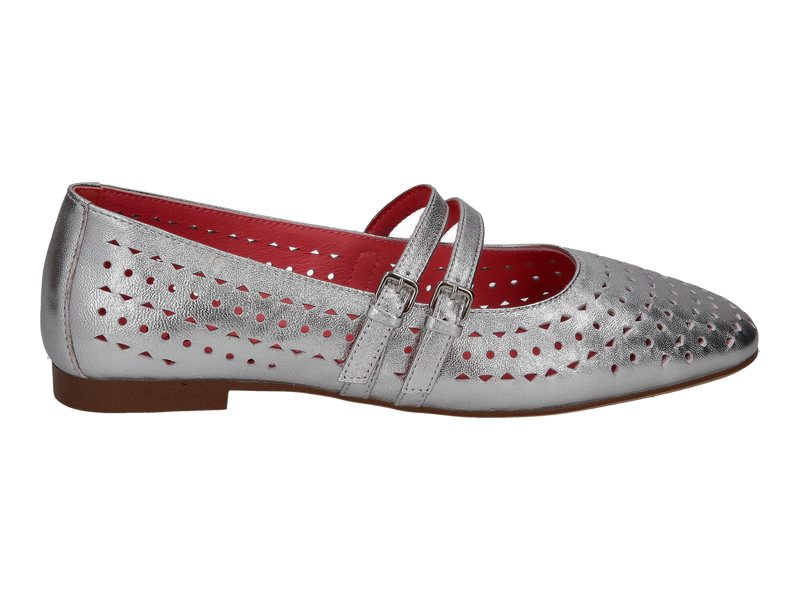 Blackrose Ballerinas Silver