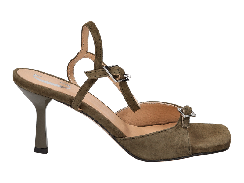 View product 'Cara Rosa Sandals Kaki' Cara Rosa Sandals Kaki