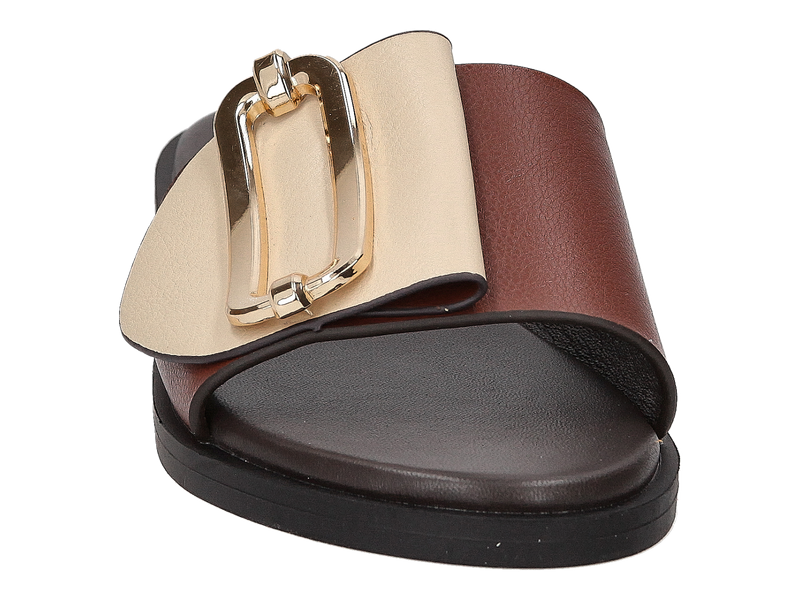 Noa Harmon Mules Brown