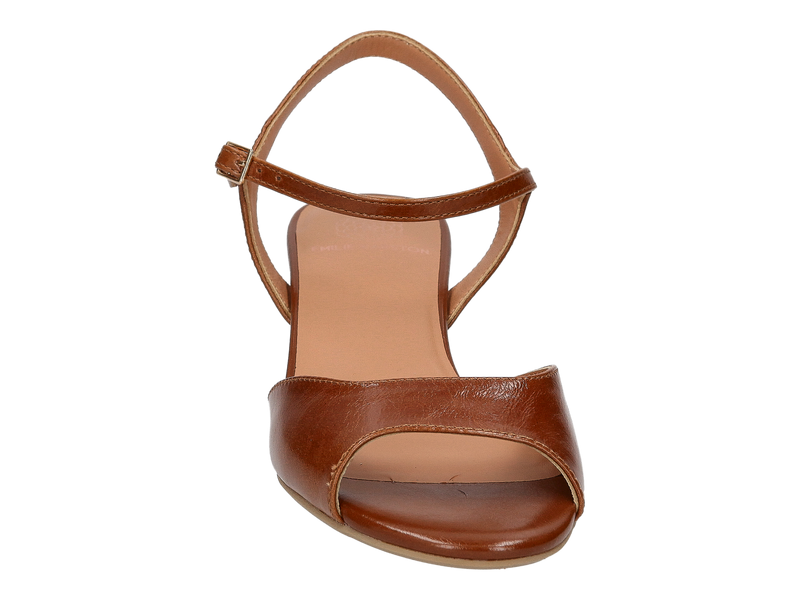 Emilie Karston Sandales Cognac