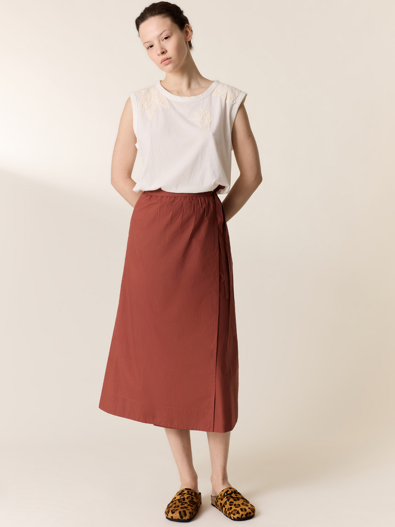 View product 'Leon & Harper Skirts Brown' Leon & Harper Skirts Brown