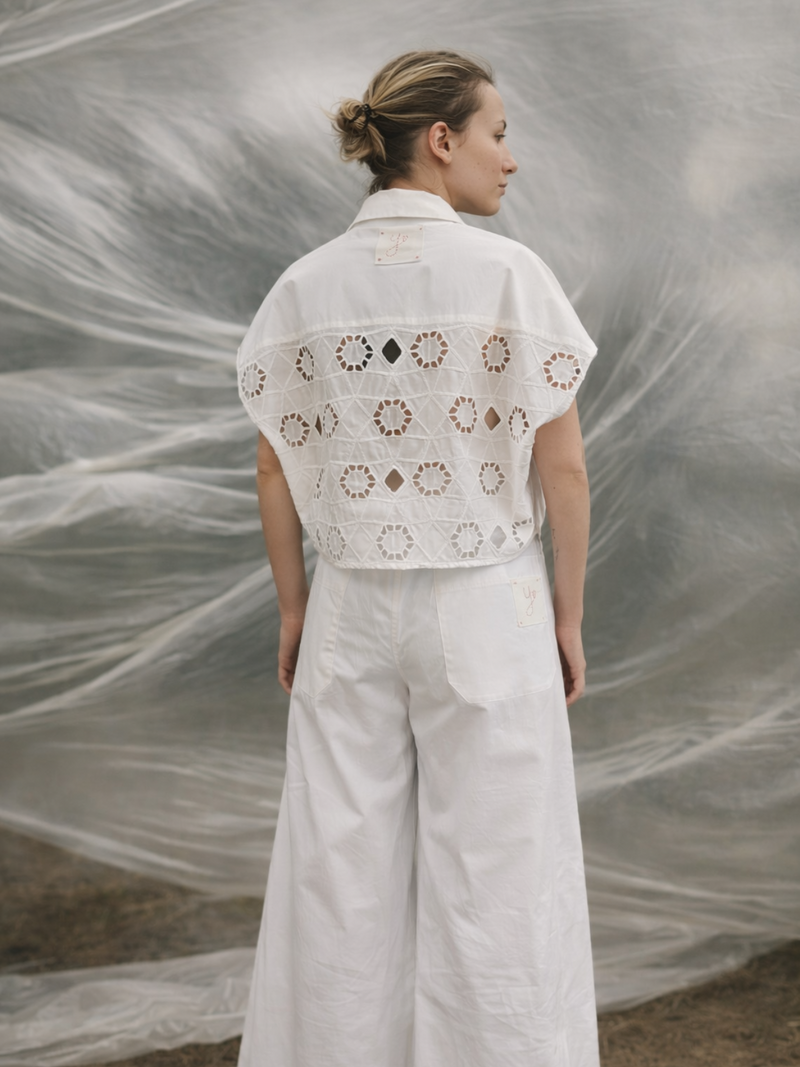 Y-enzo Blouses Blanc