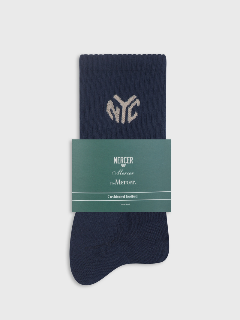 Mercer Socks Blue