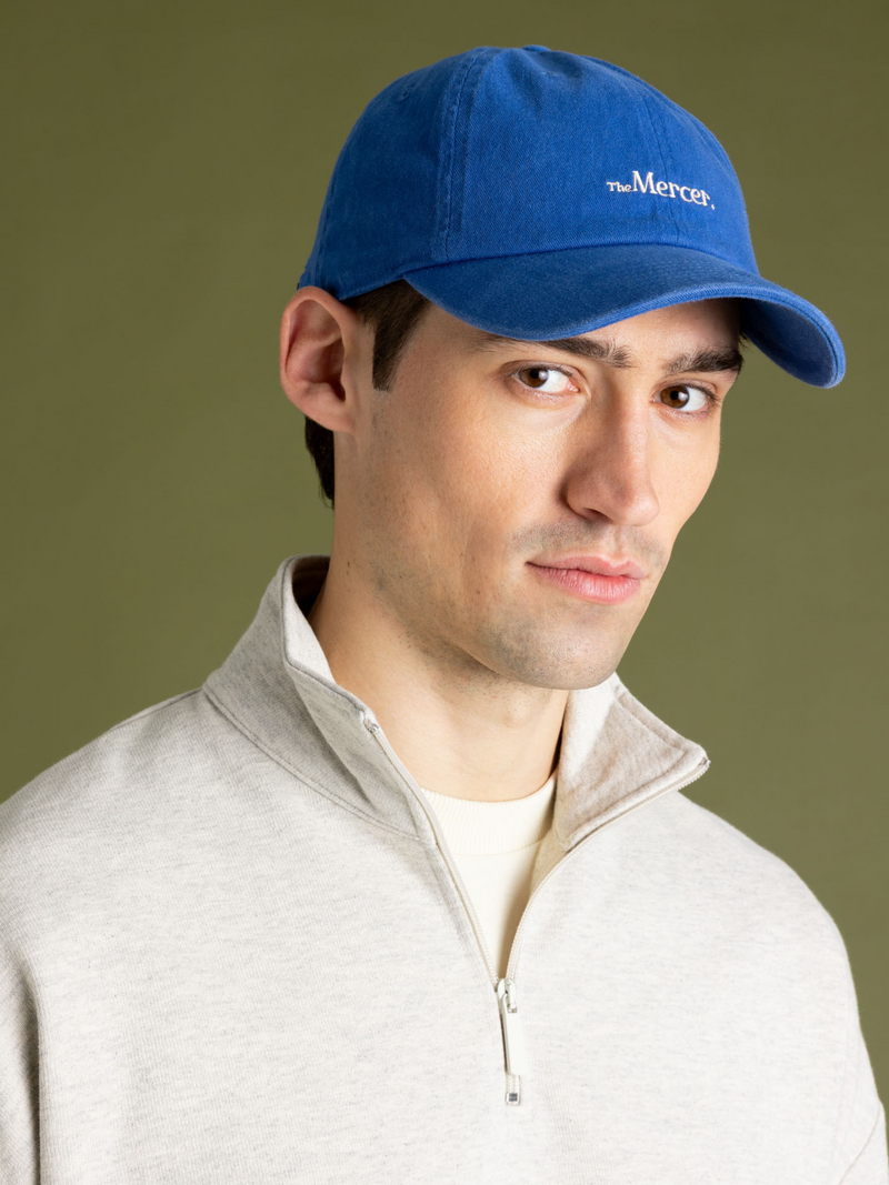 Mercer Caps Blue