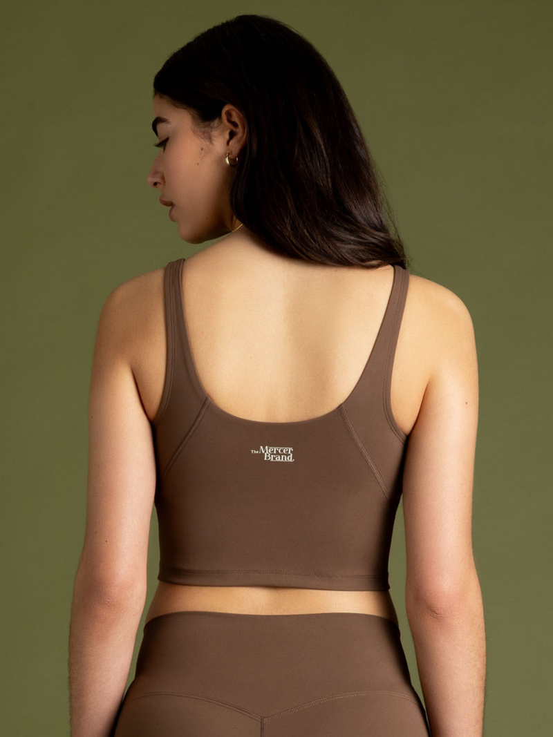 Mercer Tops Brun