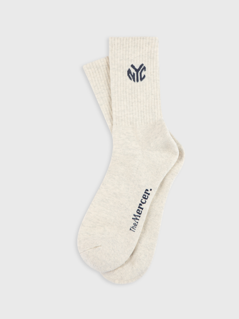 Mercer Socks Off White