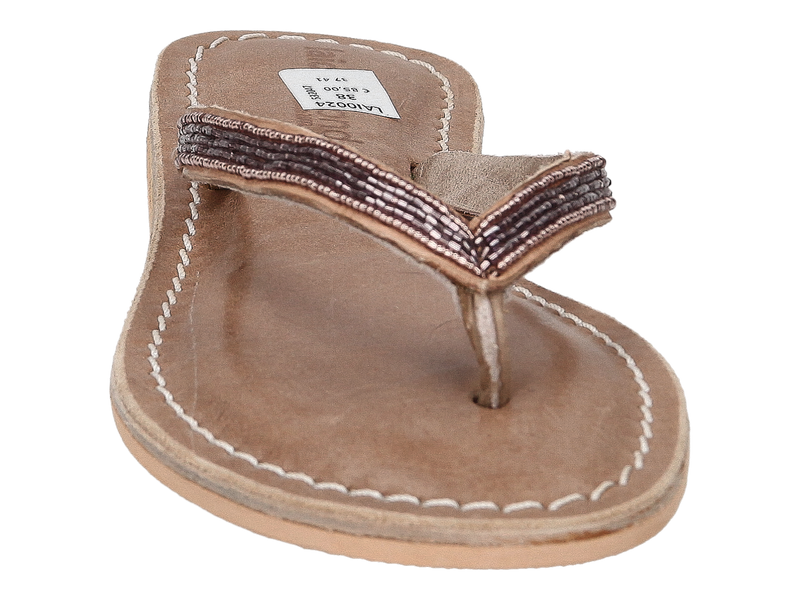 Laidback London Tongs Cognac