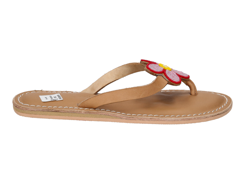 Laidback London Tongs Red