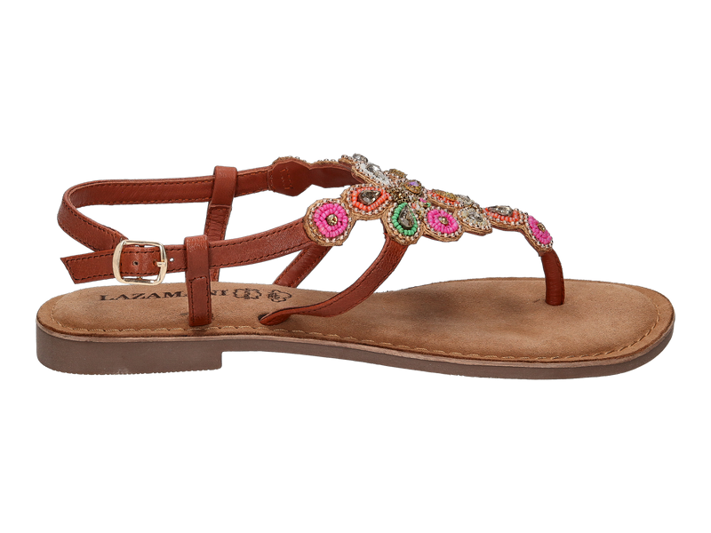 Lazamani Sandals Cognac