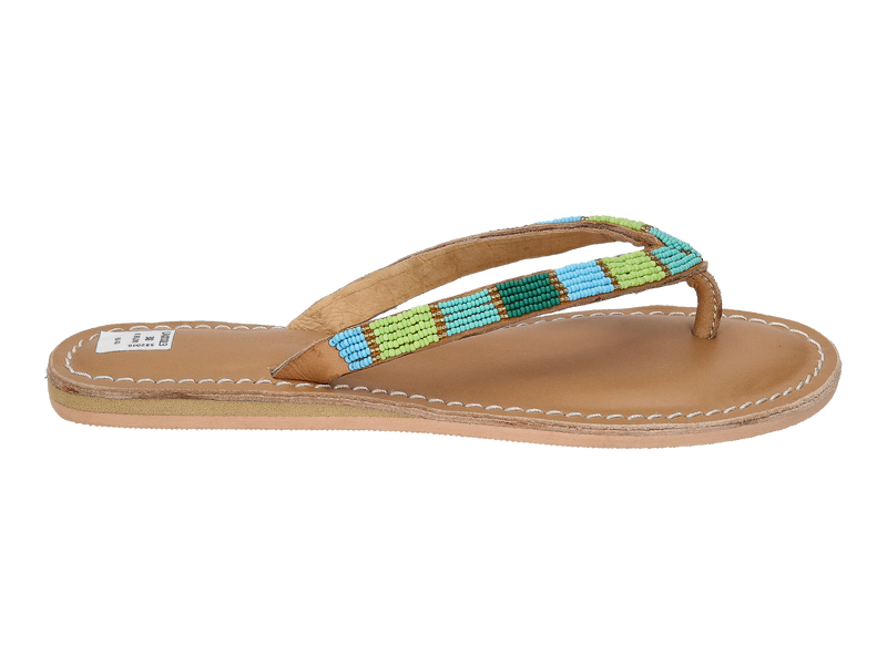 Laidback London Tongs Brown