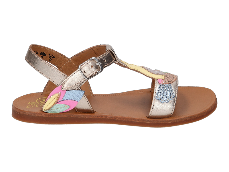 Pom D'api Sandals Gold