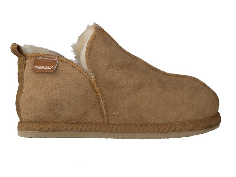 Shepherd Pantoufles Cognac