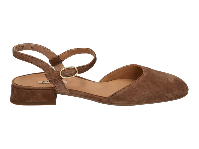Paul Green Ballerinas Cognac