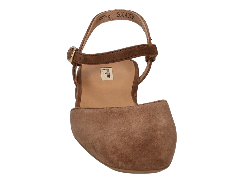 Paul Green Ballerinas Cognac