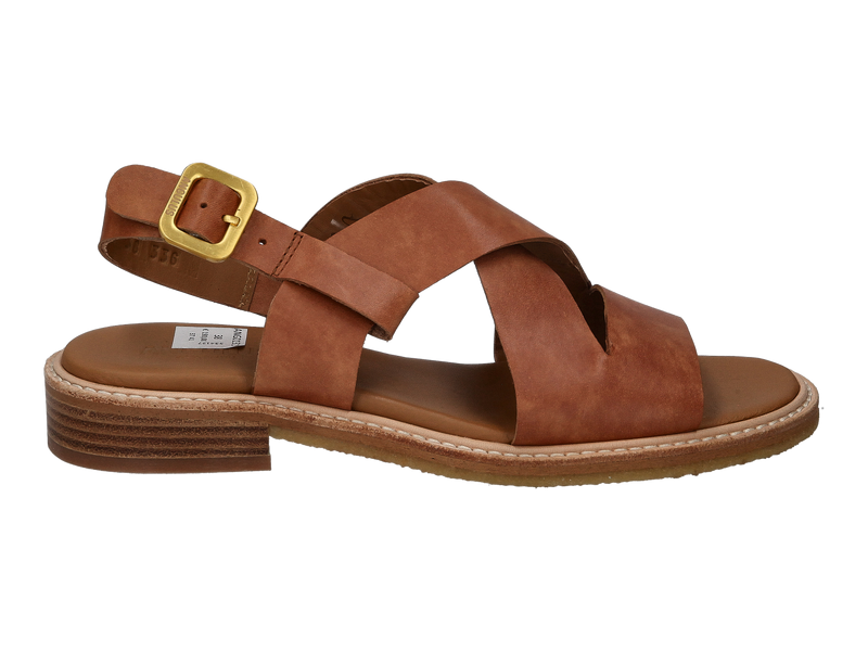 Angulus Sandals Cognac