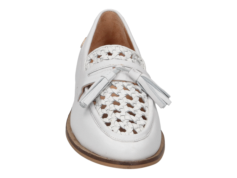 View product 'Fred De La Bretoniere Mocassins White' Fred De La Bretoniere Mocassins White