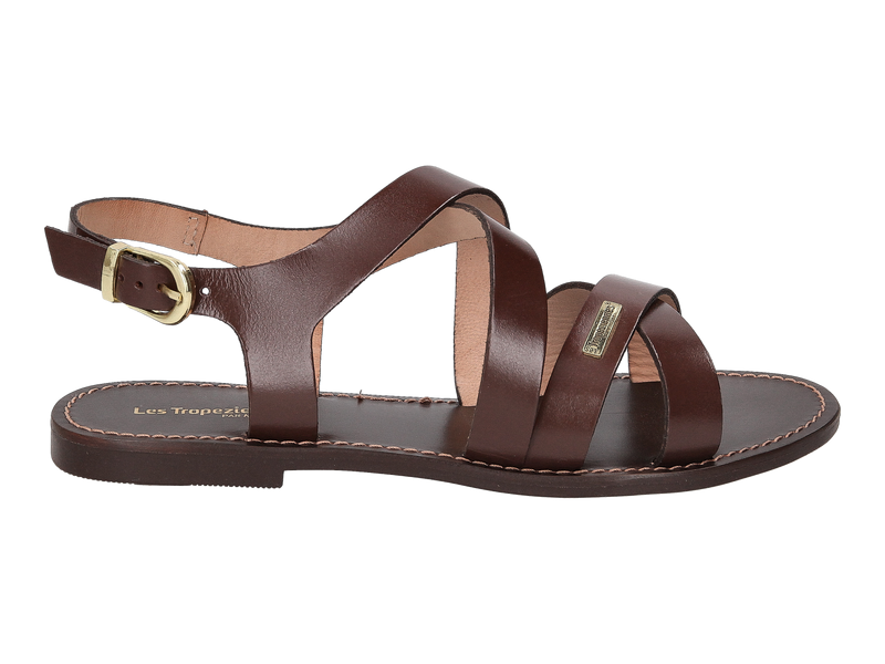 Les Tropeziennes Sandals Brown