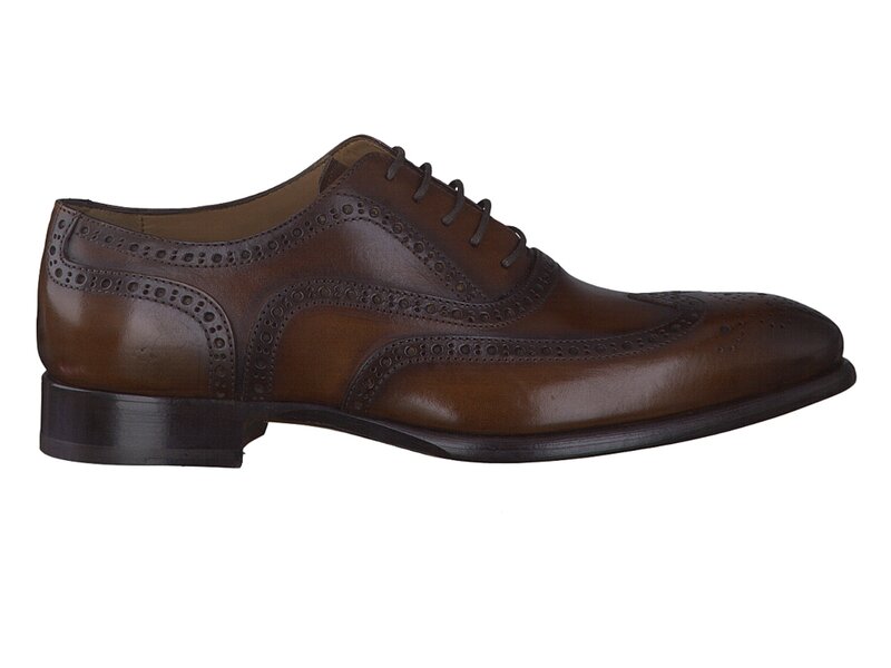 Calpierre Lace Shoes Cognac
