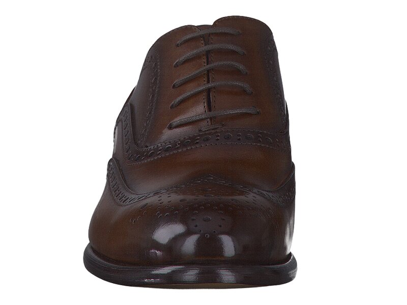 Calpierre Lace Shoes Cognac