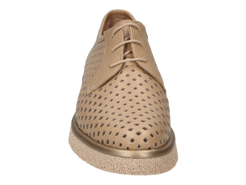 Pertini Lace Shoes Camel