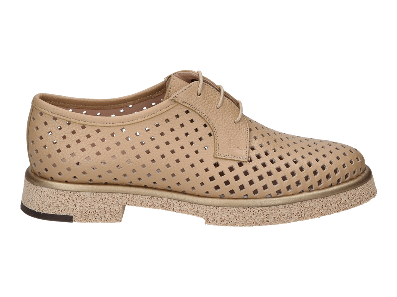 Pertini Lace Shoes Camel