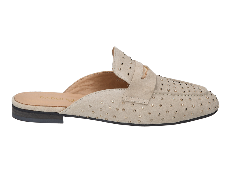 Babouche Mules Beige