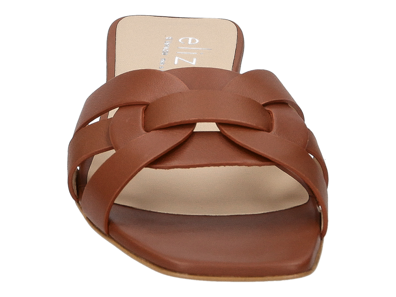 View product 'Eliza Di Venezia Mules Brown' Eliza Di Venezia Mules Brown