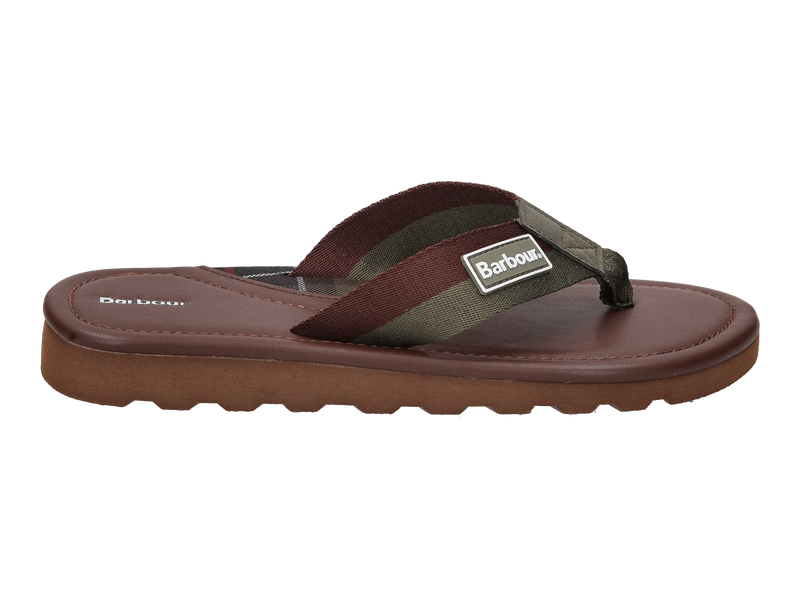 Barbour Slippers Bruin