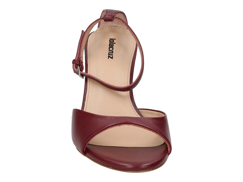 View product 'Lola Cruz Sandals Bordeaux' Lola Cruz Sandals Bordeaux