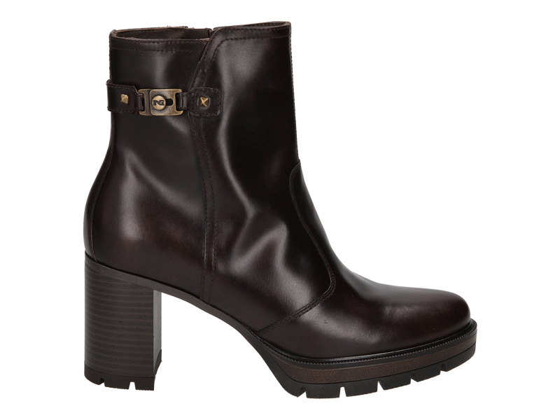 View product 'Nero Giardini Boot With Heel Brown' Nero Giardini Boot With Heel Brown