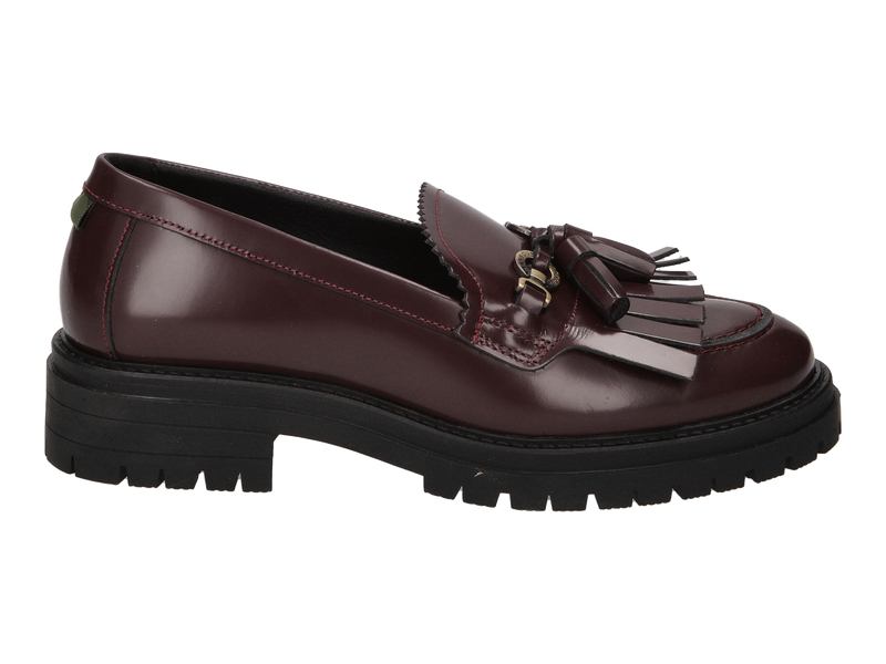 Barbour Loafers Red