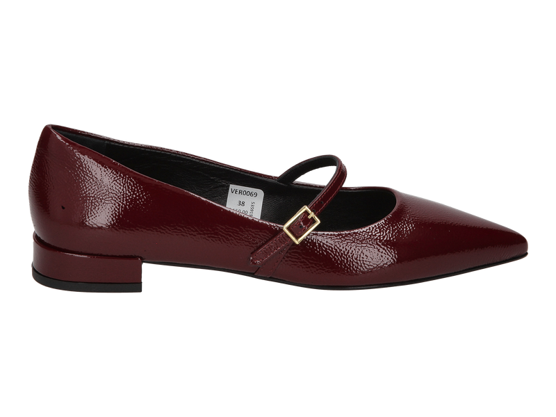 View product 'Verduyn Ballerinas Bordeaux' Verduyn Ballerinas Bordeaux