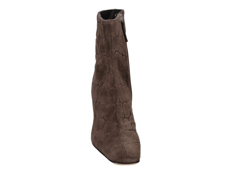 View product 'Odare Boot With Heel Taupe' Odare Boot With Heel Taupe