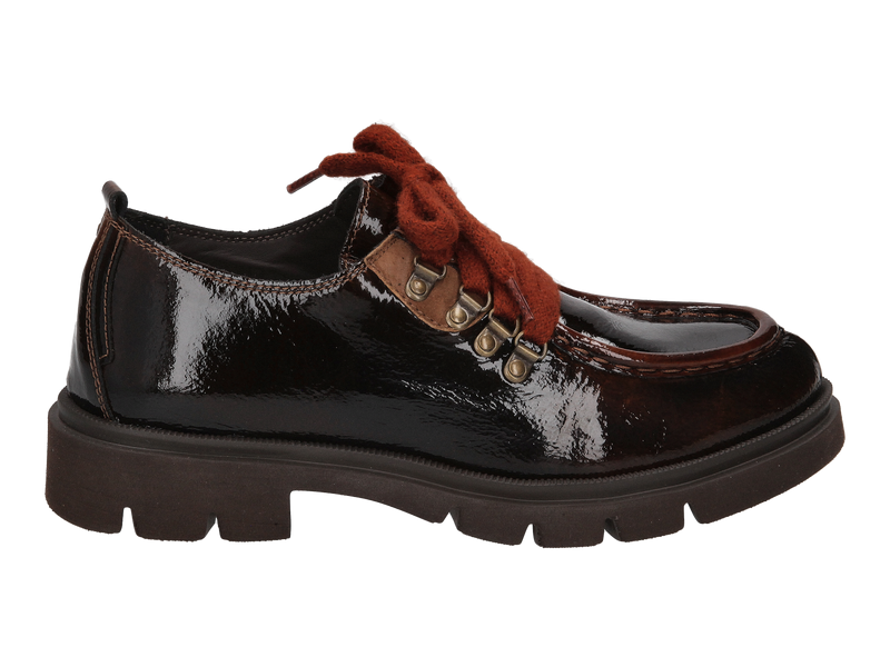 Saika Chaussures à Lacets Brun