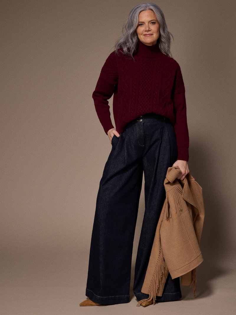 View product 'Lalotti Pullovers Bordeaux' Lalotti Pullovers Bordeaux