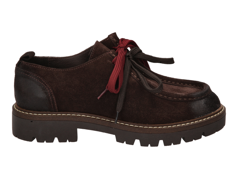 Stokton Chaussures à Lacets Brun