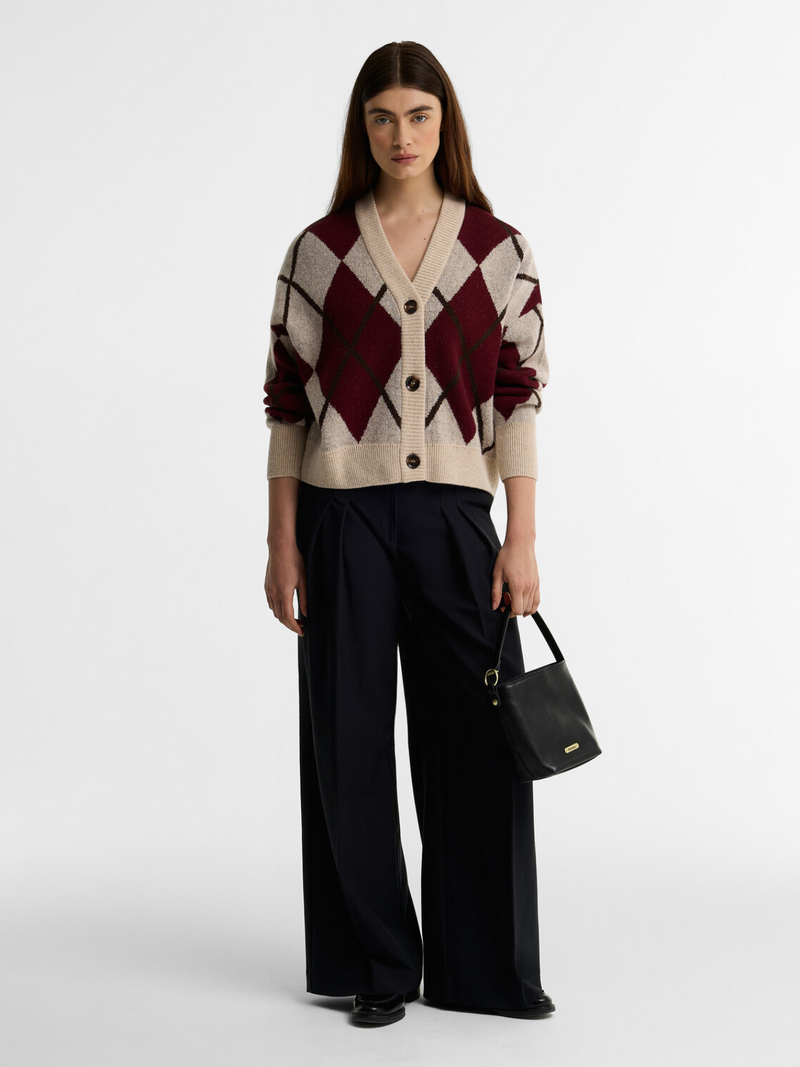 Barbour Pullovers Bordeaux