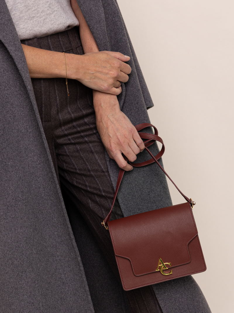 Ac By Annelien Coorevits Sacs à Main Bordeaux