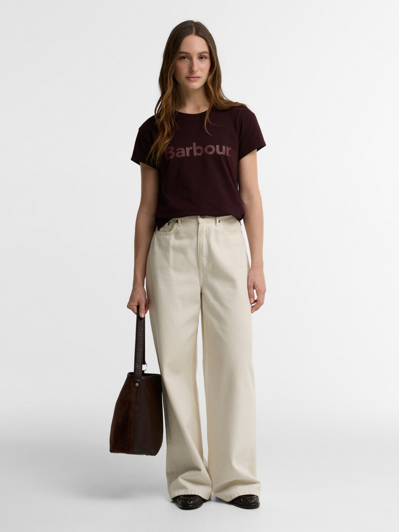 Barbour T-shirts Bordeaux