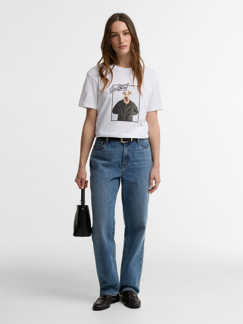 Barbour T-shirts White