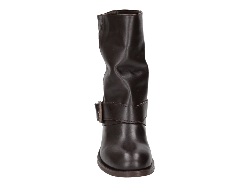 Bekijk product 'Babouche Boots Met Hak Bruin' Babouche Boots Met Hak Bruin