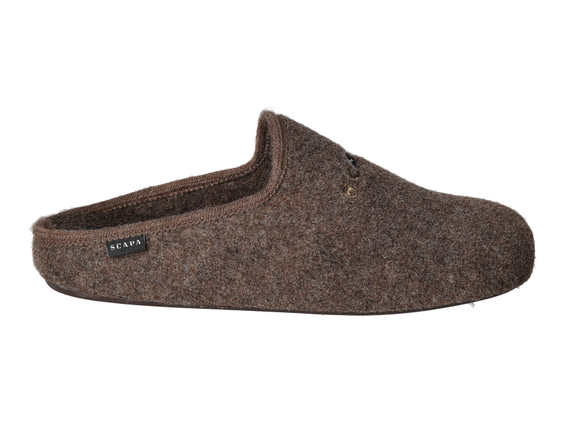Bekijk product 'Scapa Pantoffels Bruin' Scapa Pantoffels Bruin