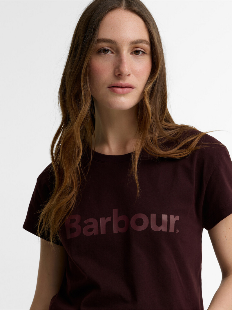 Barbour T-shirts Bordeaux
