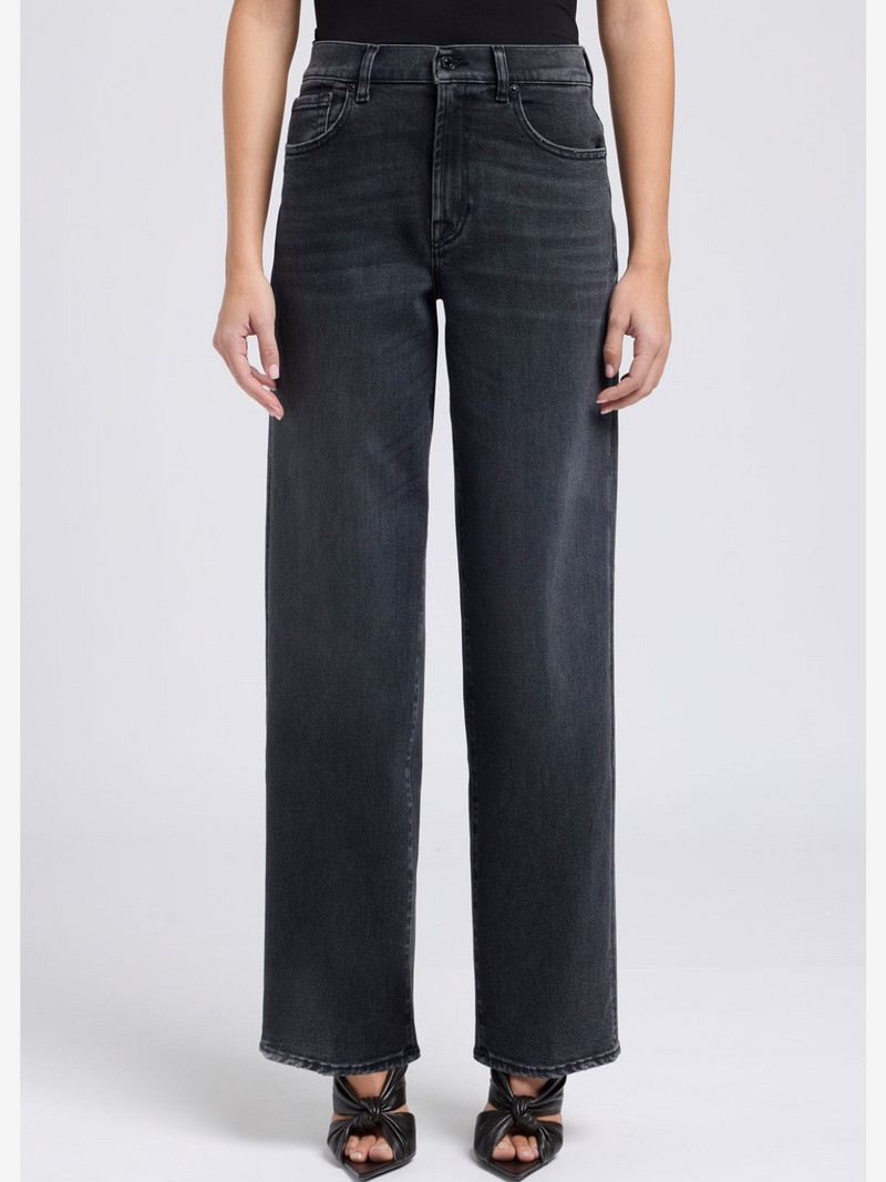 View product '7 For All Mankind Trousers Black' 7 For All Mankind Trousers Black